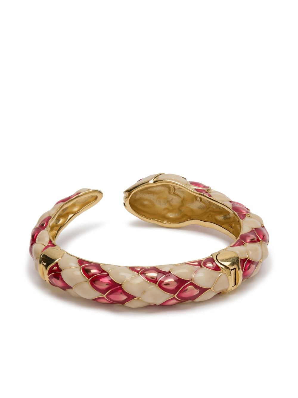 snake-design cuff bracelet - 3
