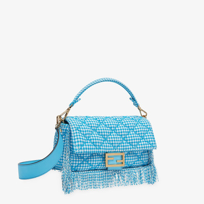 FENDI Check fabric bag with beads outlook