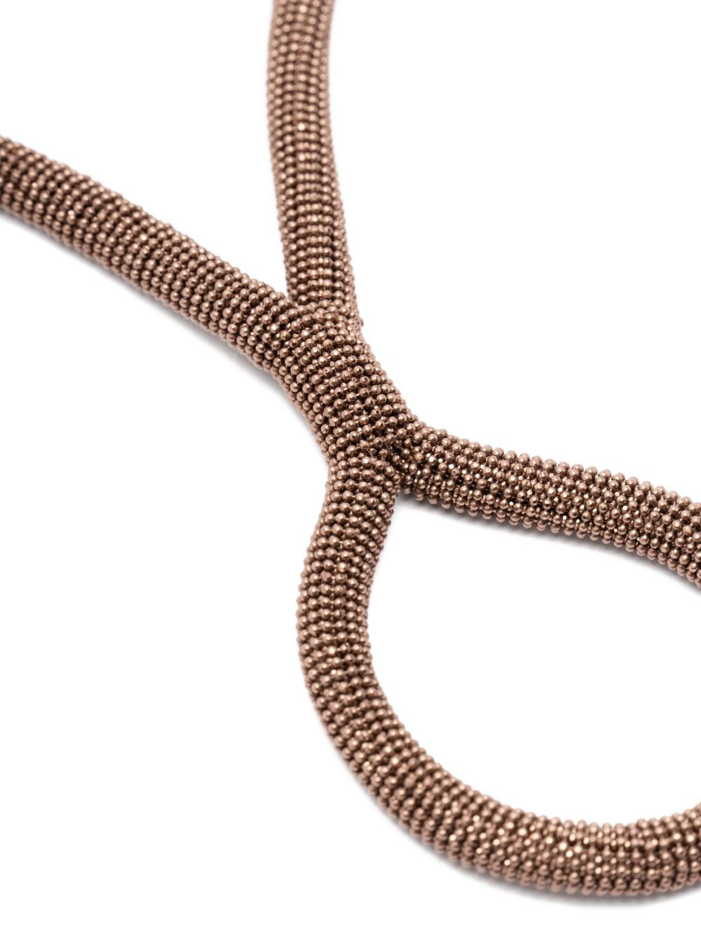 beaded-detailing necklace - 3
