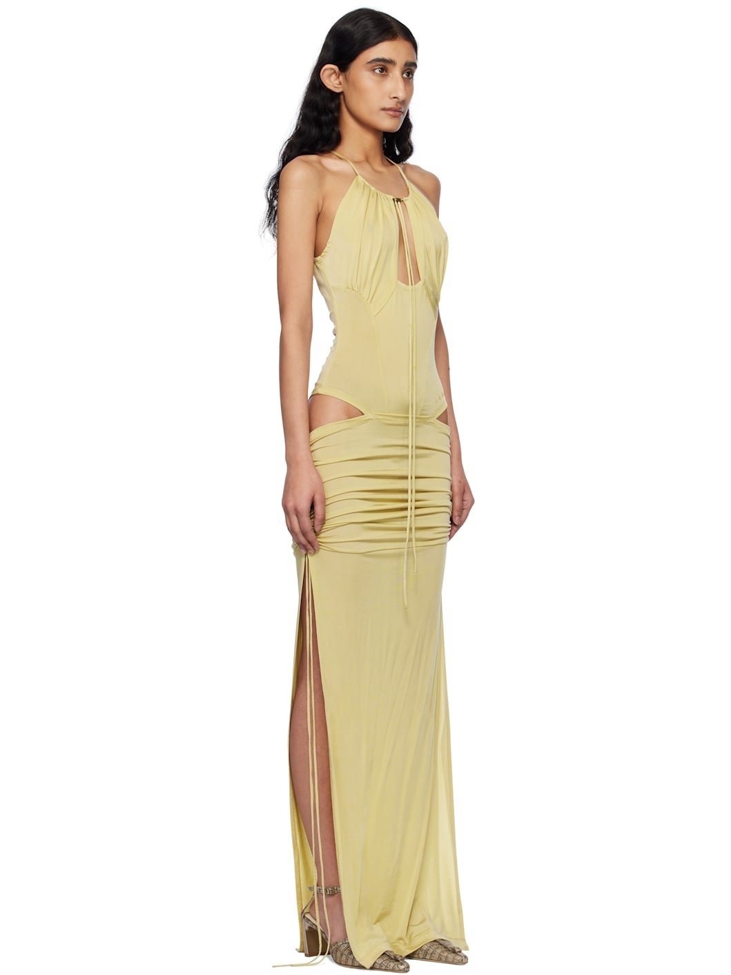 Taupe Cu Maxi Dress - 2