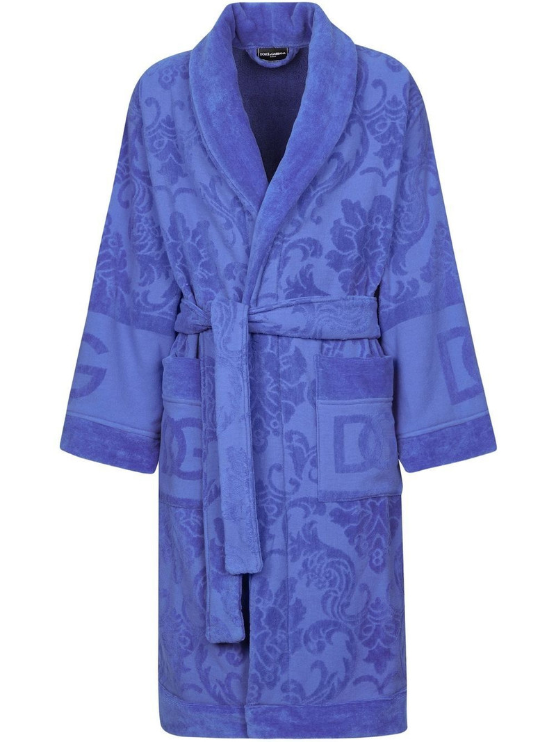 long sleeve bathrobe - 1