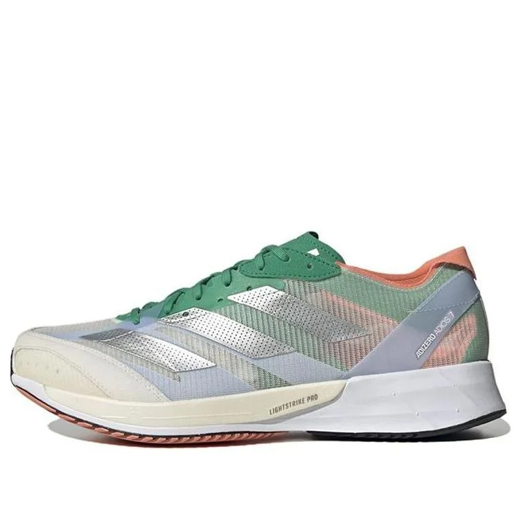 adidas Adizero Adios 7 'White Tint Court Green' HQ3699 - 1