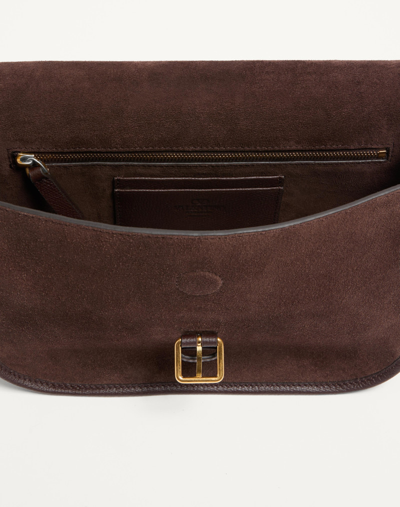 Valentino VALENTINO GARAVANI ANTIBES SUEDE SHOULDER BAG outlook