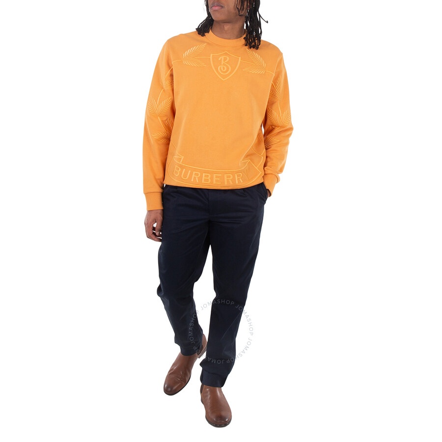 Burberry Oak Leaf Crest Cotton Embroidered Sweatshirt - 3