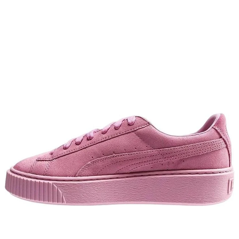 (WMNS) PUMA Basket Platform Reset PUMA Prism Pink 363313-02 - 1