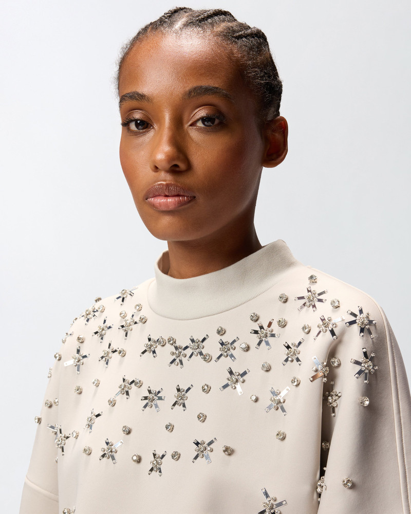 SWEATER WITH JEWEL EMBROIDERY 6