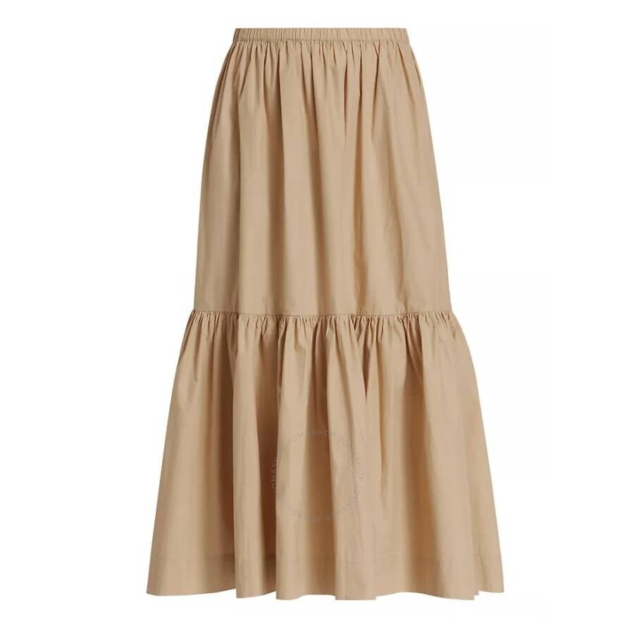 Ganni Flounce Tiered Maxi Skirt - 1