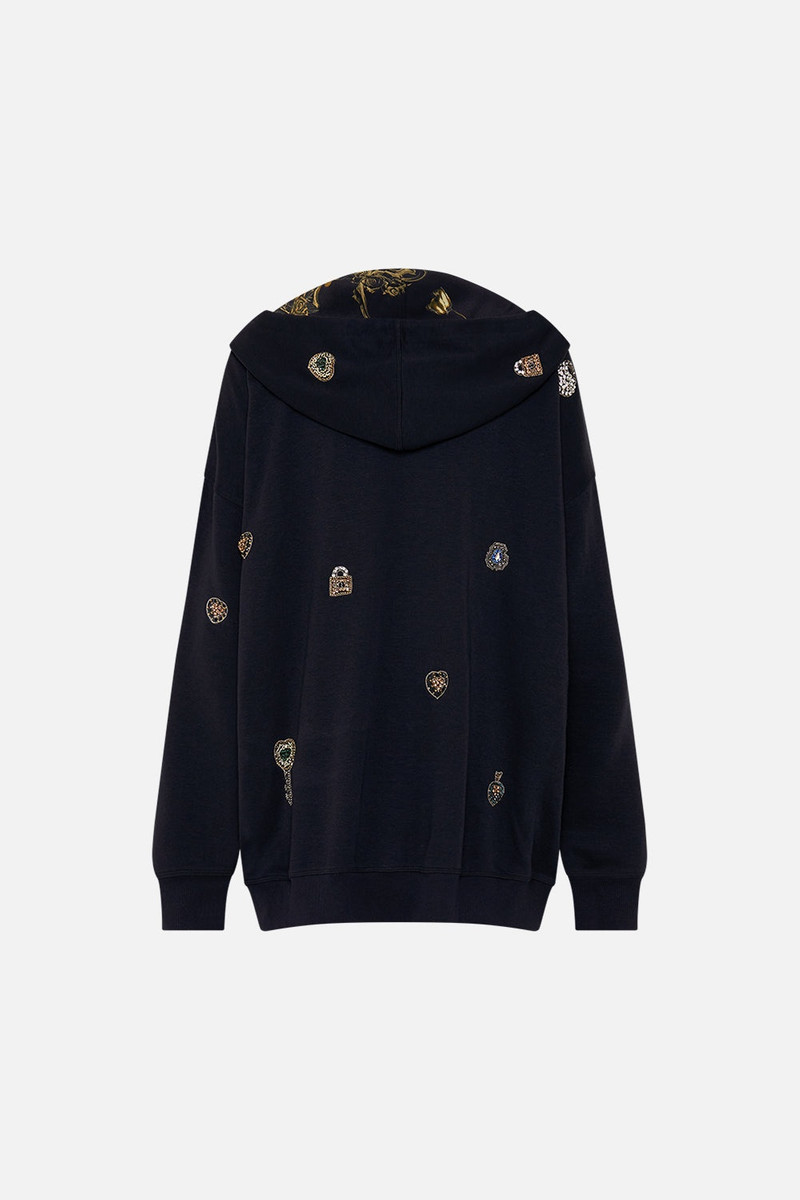 OVERSIZED EMBELLISHED BOYFRIEND HOODIE 7