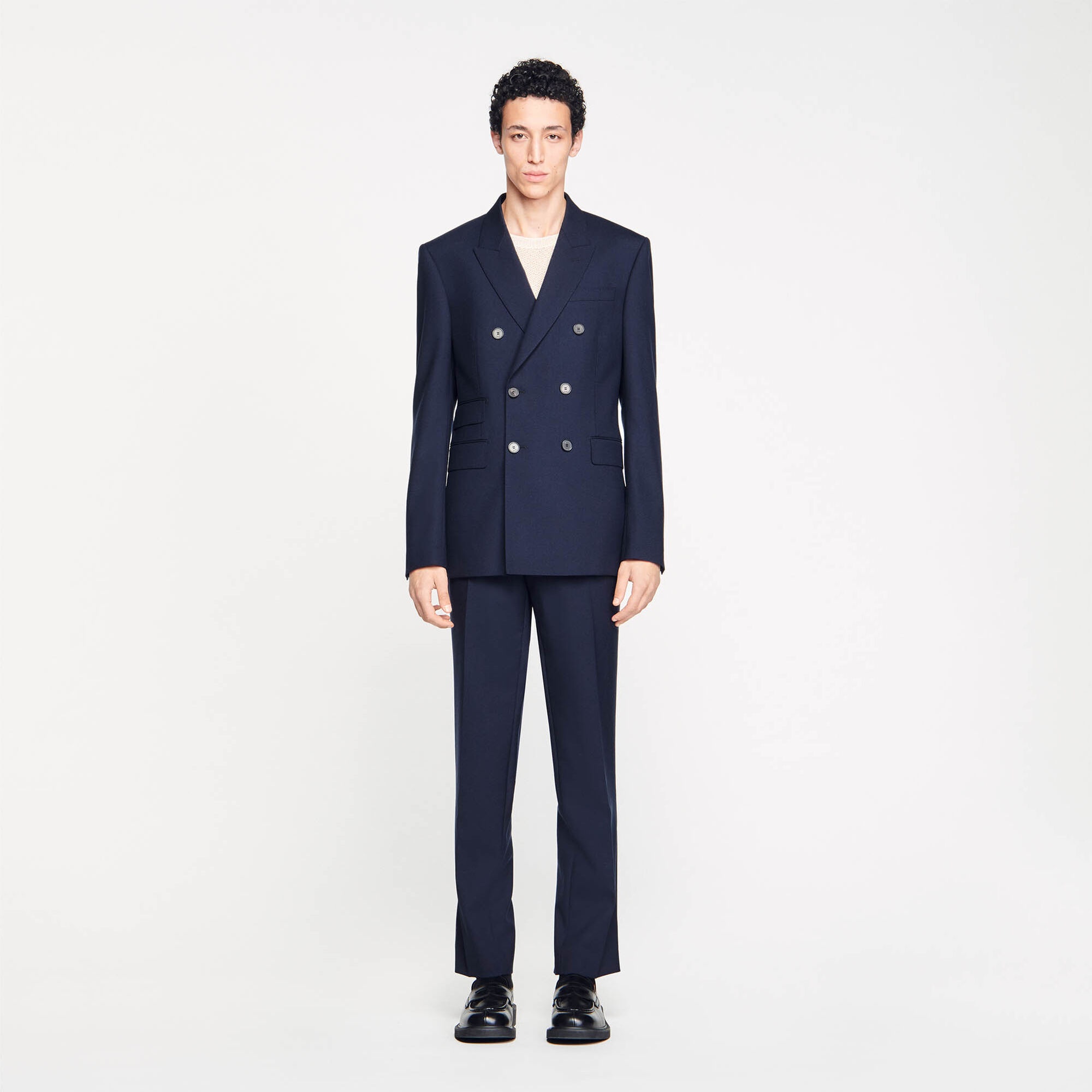 DOUBLE-BREASTED SUIT JACKET - 3