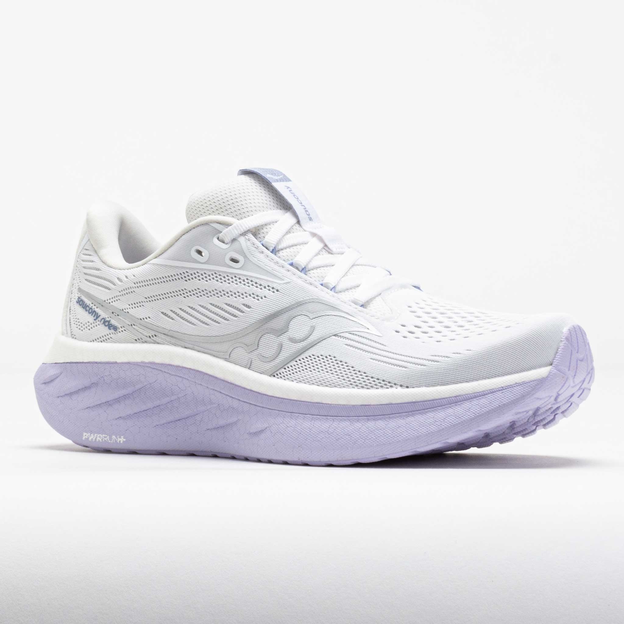 Saucony Ride 18 Women's White/Thistle - 5