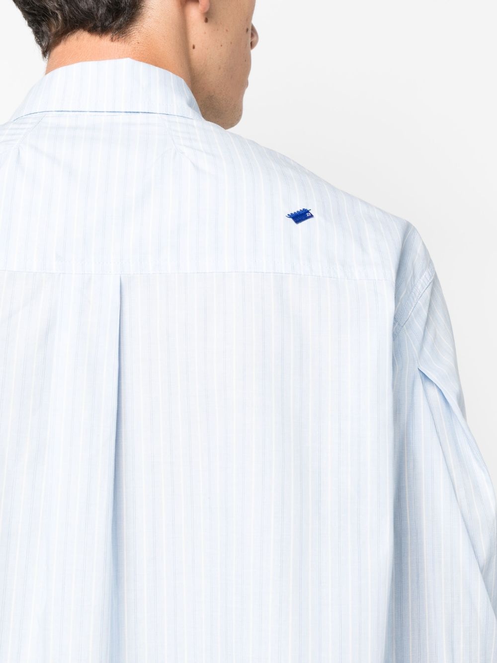 long-sleeve poplin shirt - 6