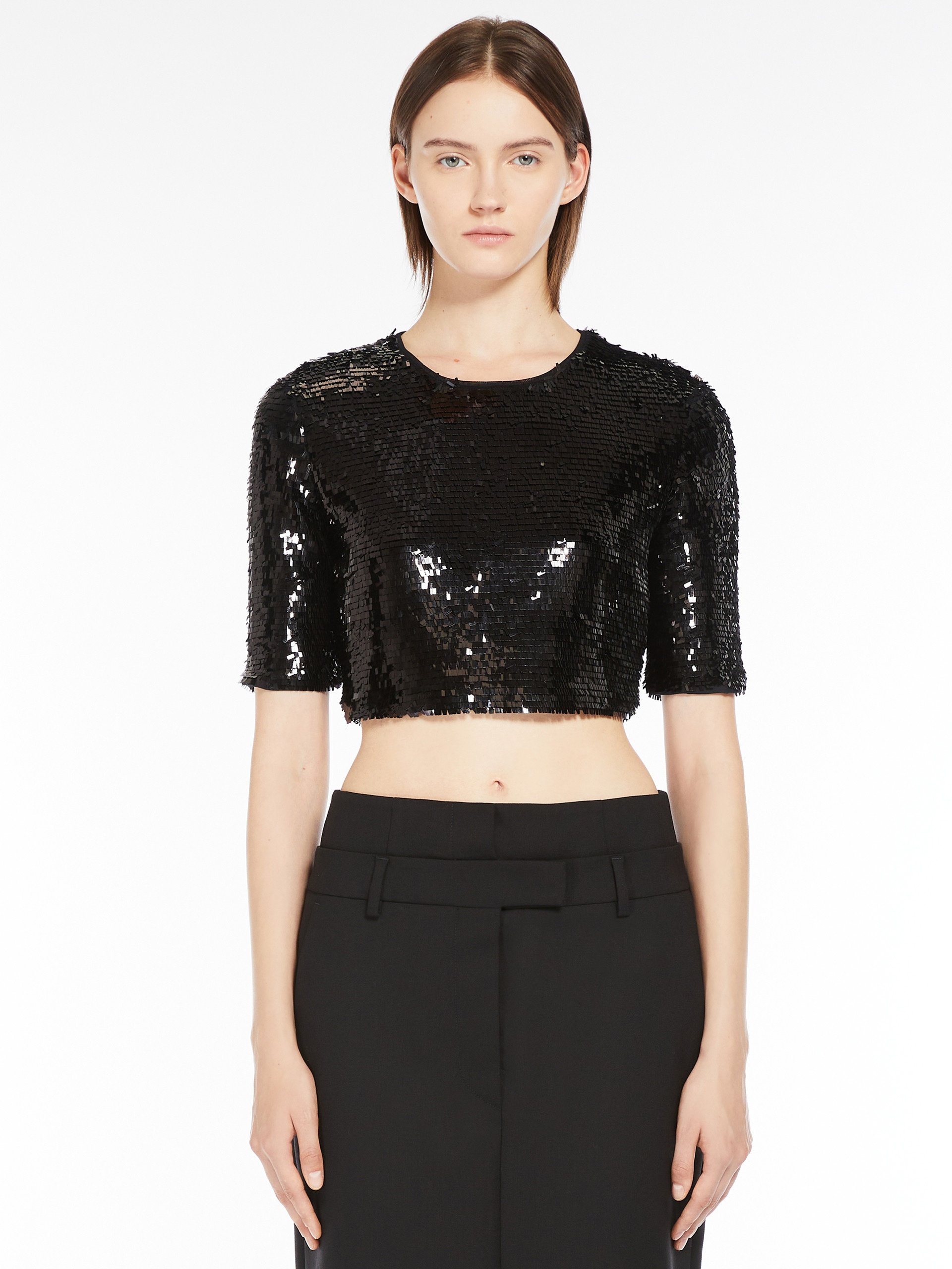 VONGOLA Short sequin top - 3
