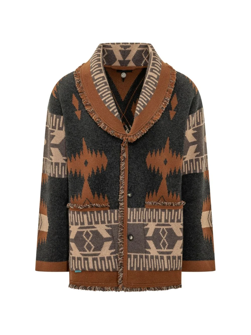 Icon jacquard cardigan - 1