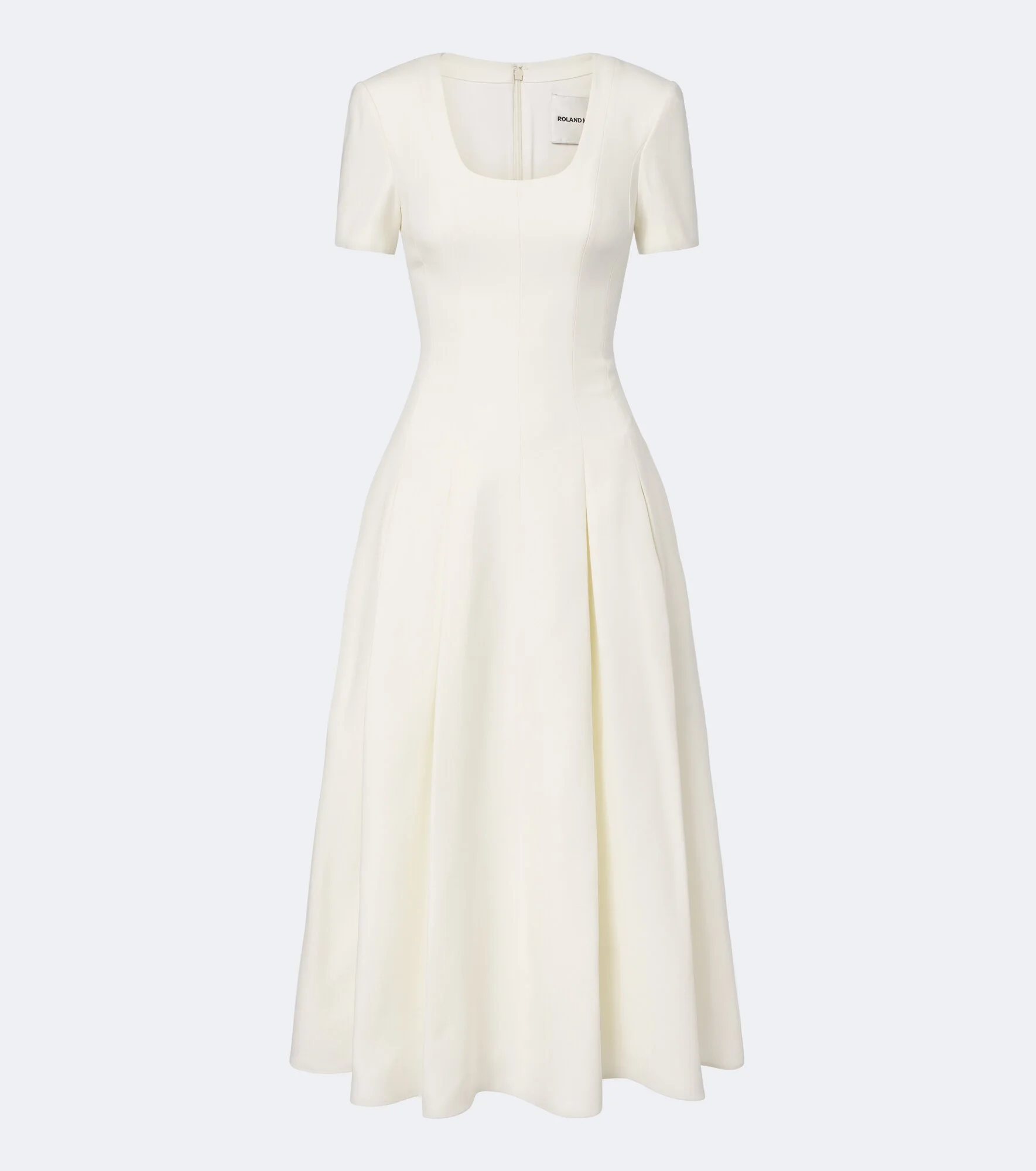 Wool and silk cocktail dress - 1