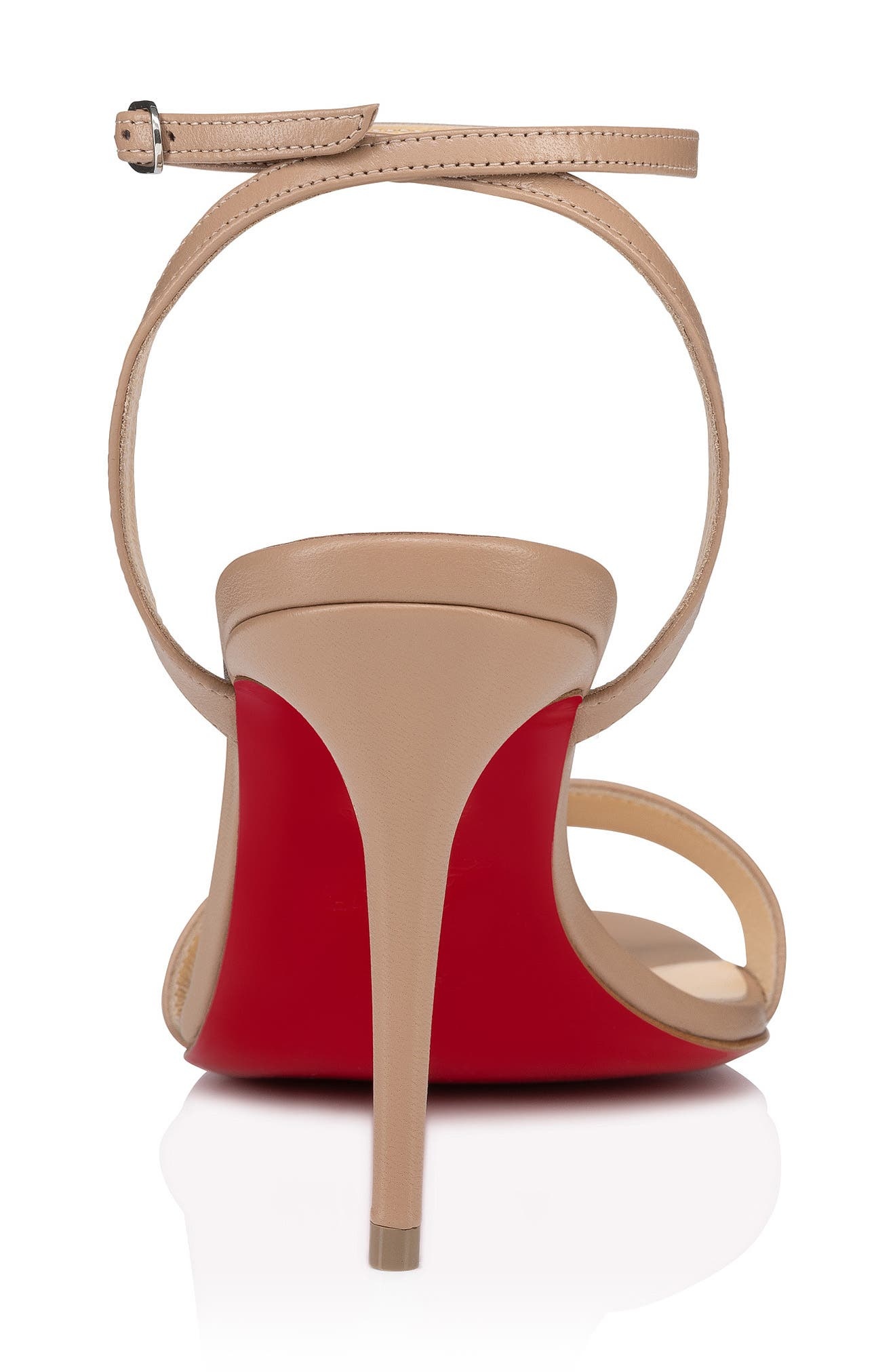 Christian Louboutin Loubigirl Ankle Strap Sandal in Blush at Nordstrom - 7