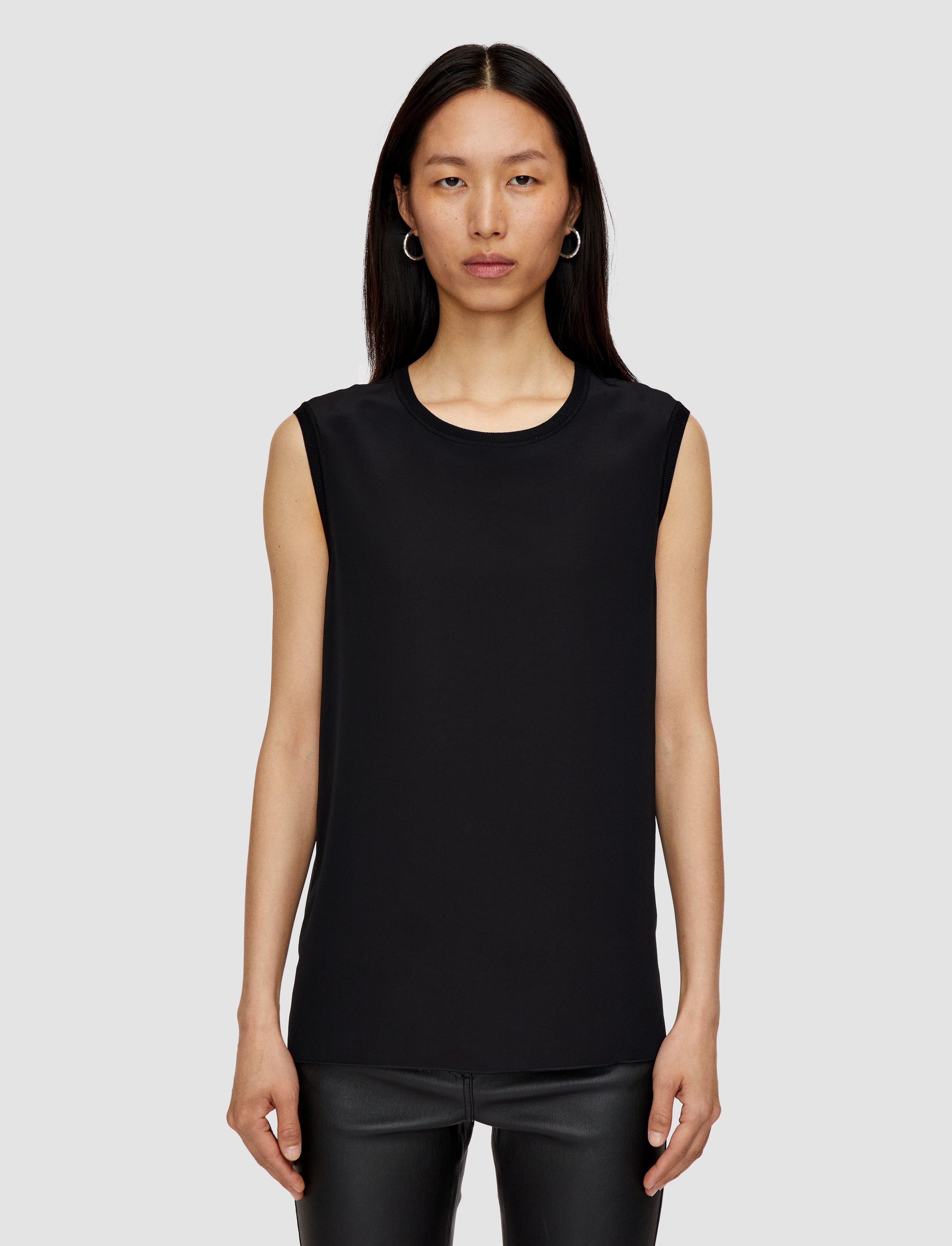 Silk Crepe de Soie Bley Blouse - 3