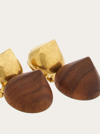 FERRAGAMO Clip-on earrings with pendant outlook