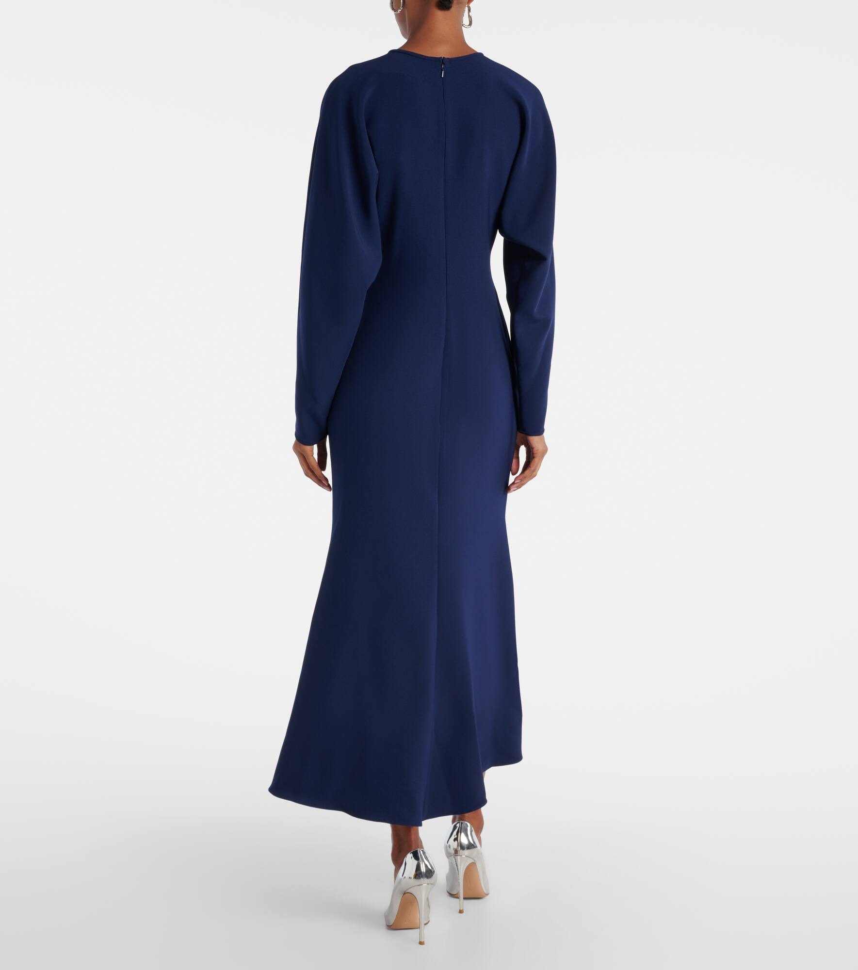 Crêpe maxi dress - 3