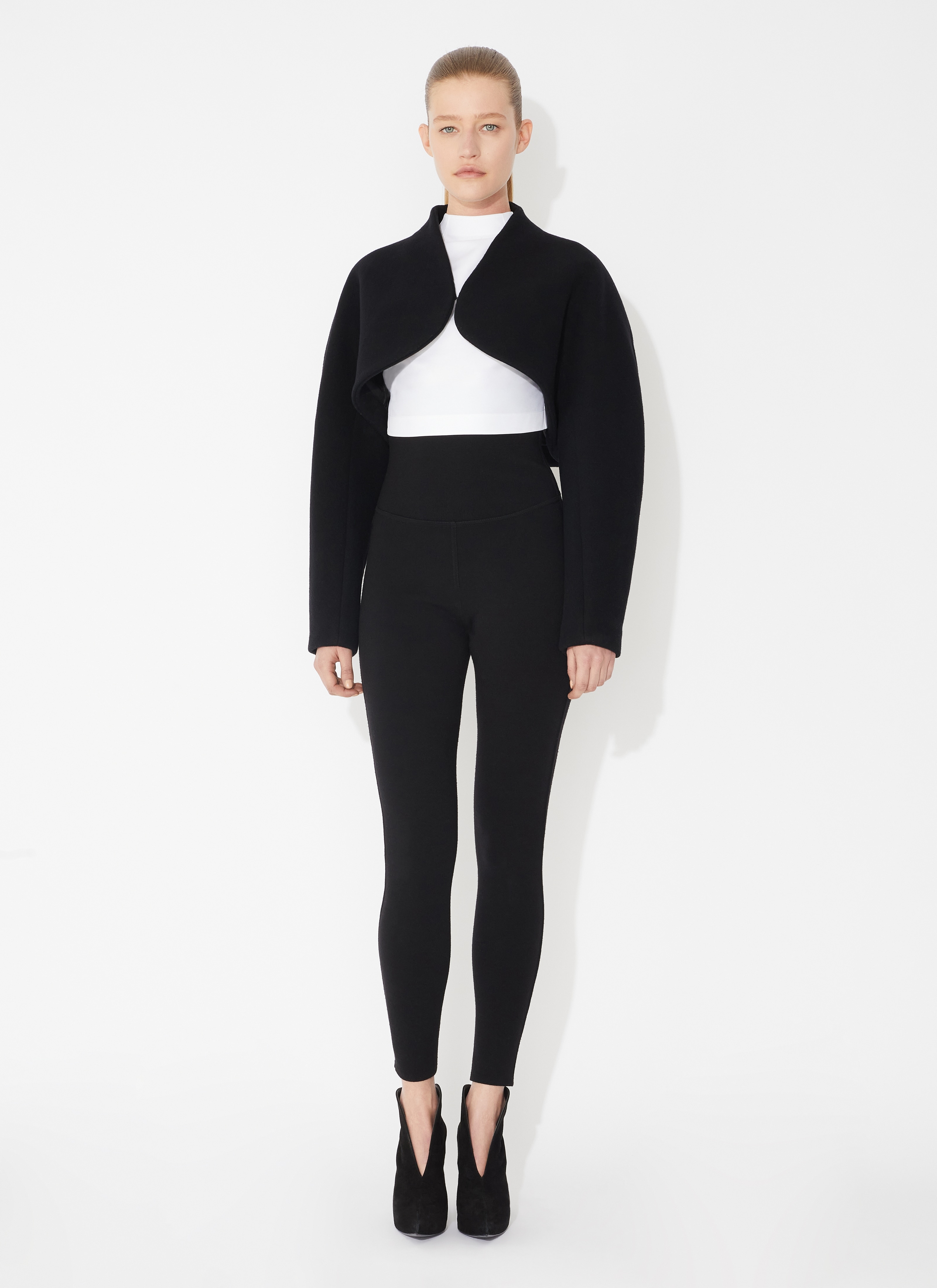 WOOL BOLERO JACKET - 2