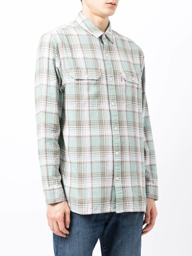 check-print shirt 3