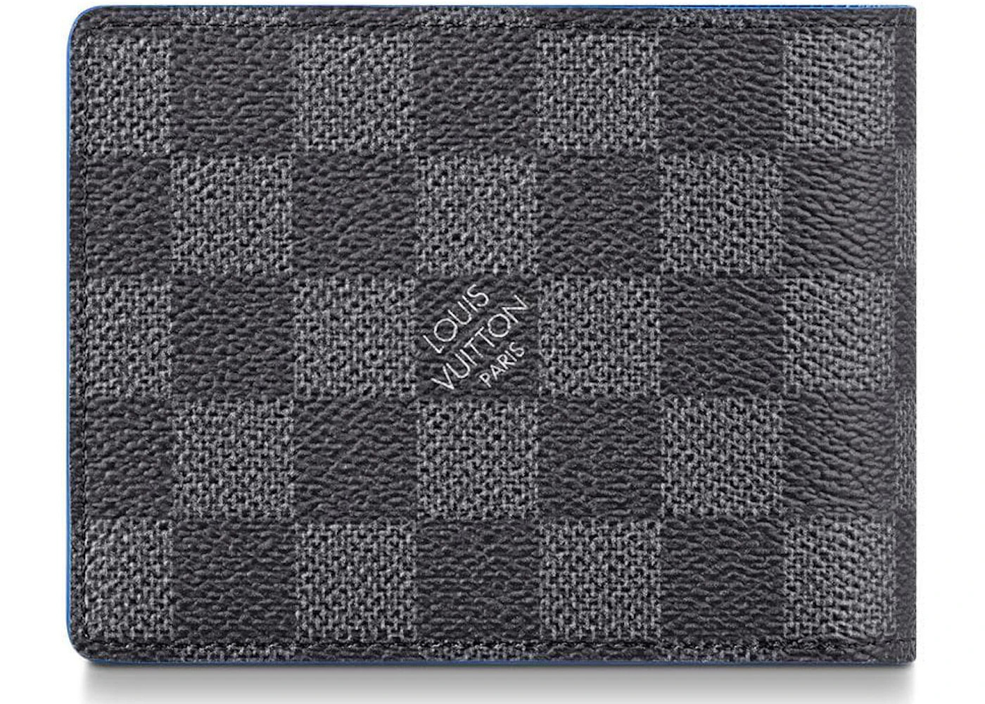 Louis Vuitton Multiple Wallet Damier Graphite Link Bleu Clair - 2