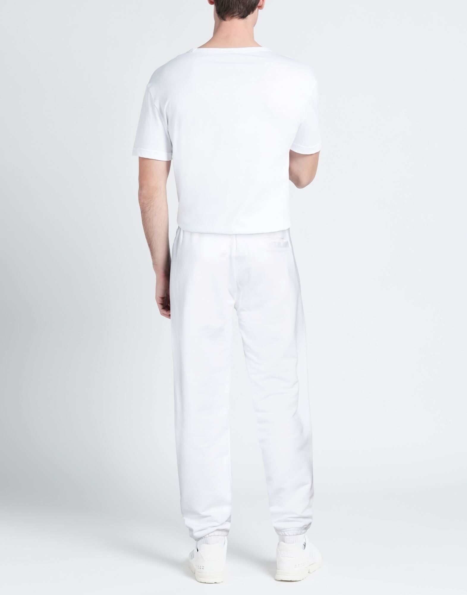 White Men's Casual Pants - 3