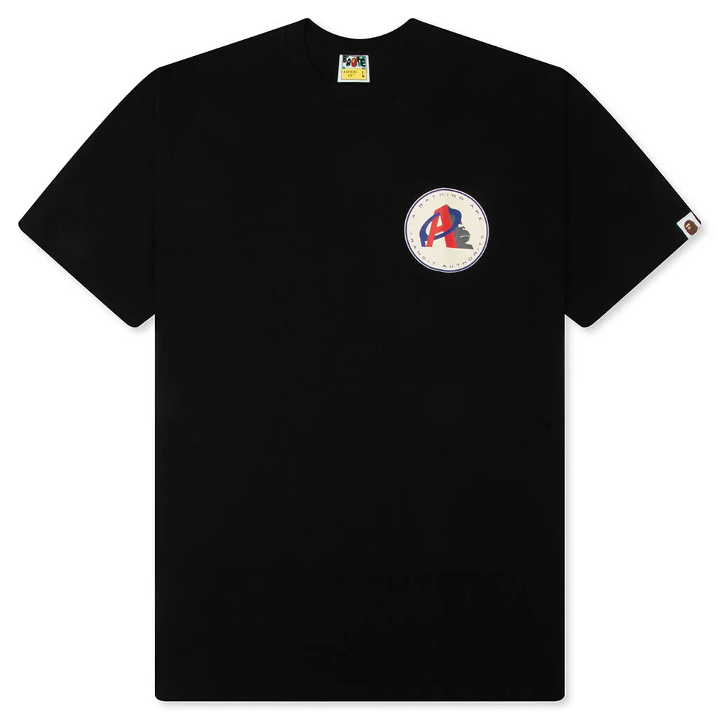 APE TRANSIT AUTHORITY TEE - BLACK - 1