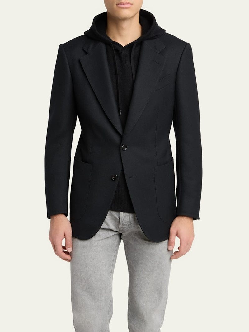 Men's Dyllan Virgin Wool and Silk Sport Coat 4
