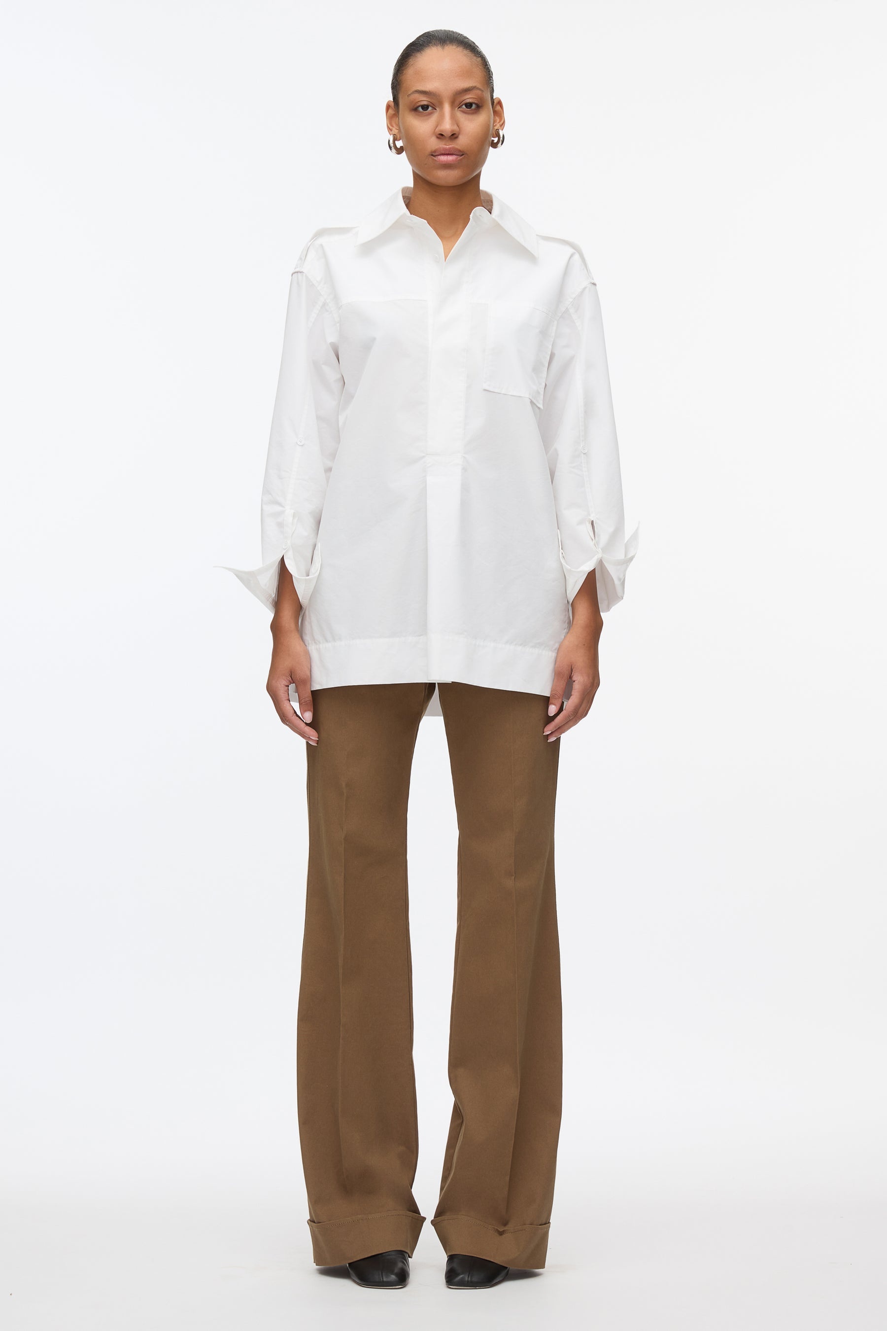 Oversize Popover Shirt - 6
