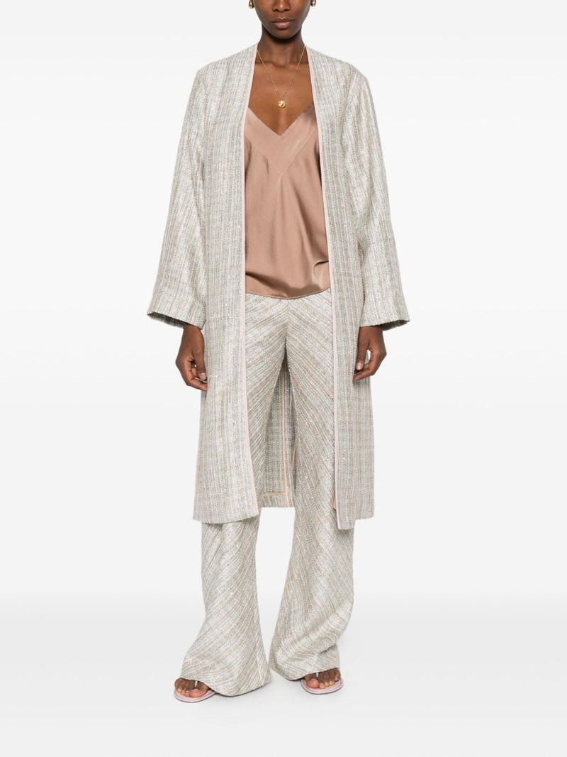 forte_forte striped coat outlook