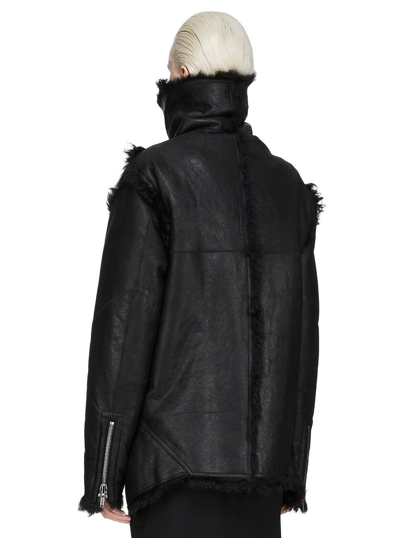 Exploder zip-front leather jacket 2