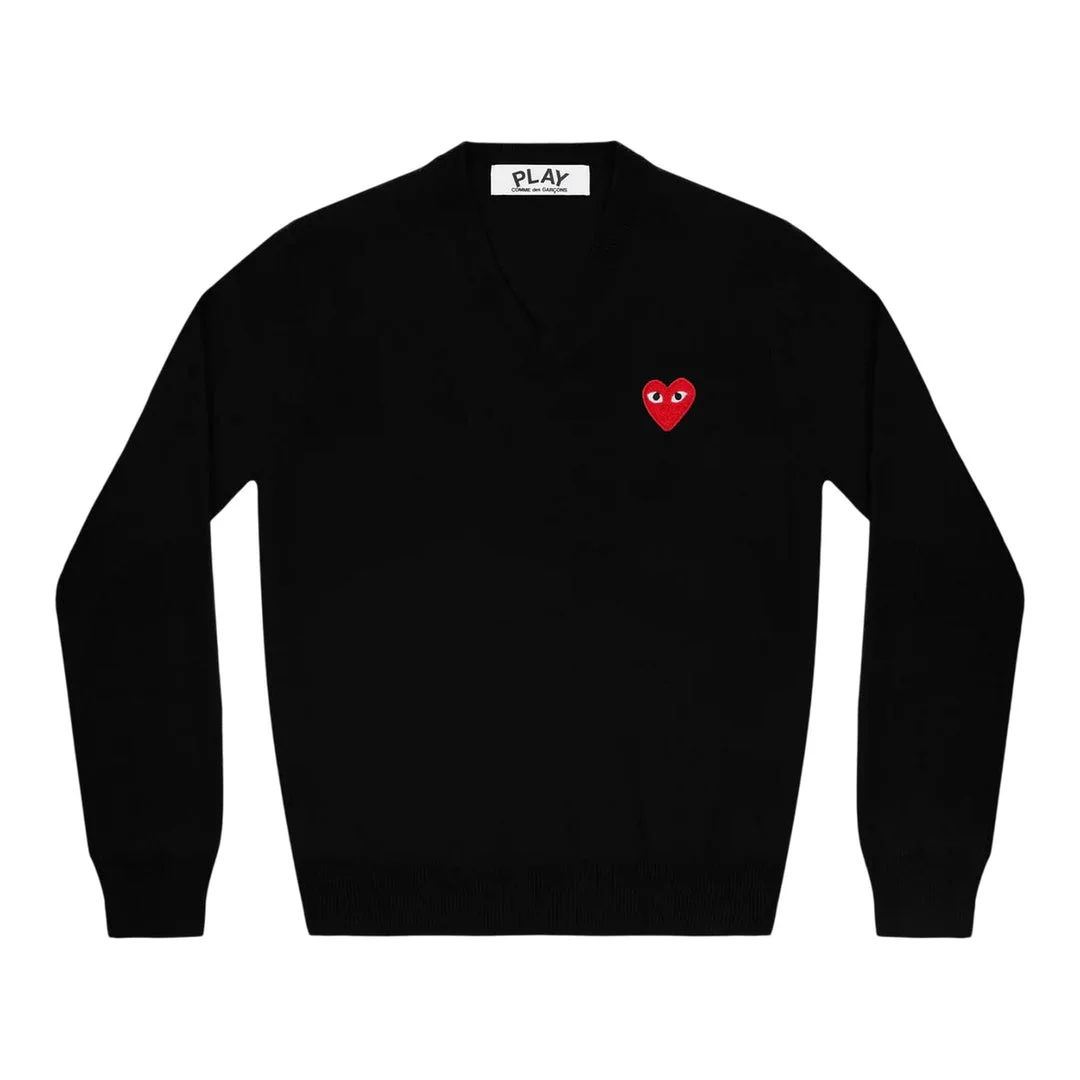 Red Emblem Sweater Unisex - 1