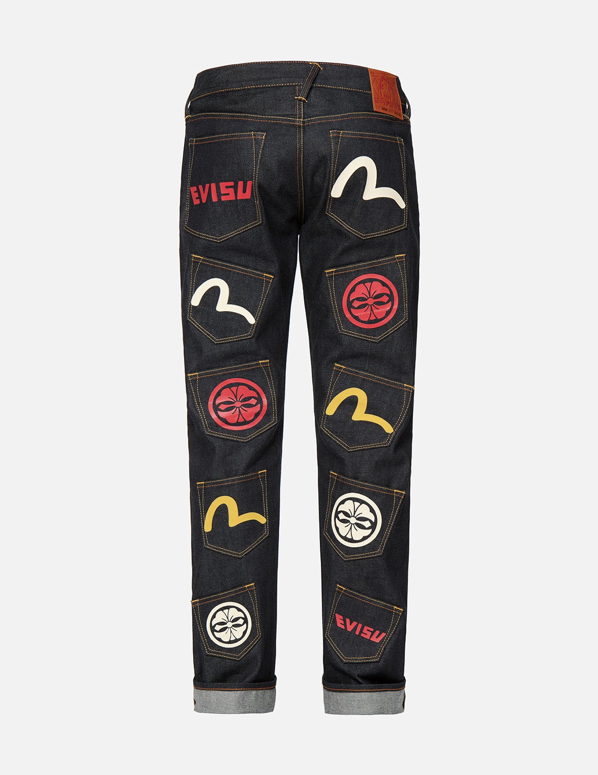 MULTI POCKET REGULAR STRAIGHT FIT JEANS #2008 - 2