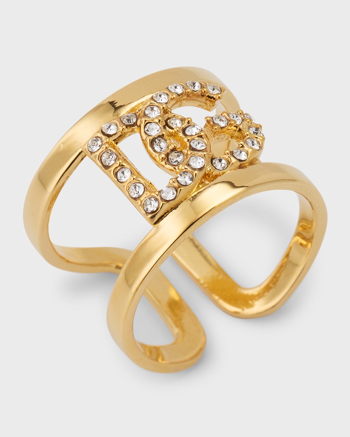 Crystal DG Cuff Ring - 3