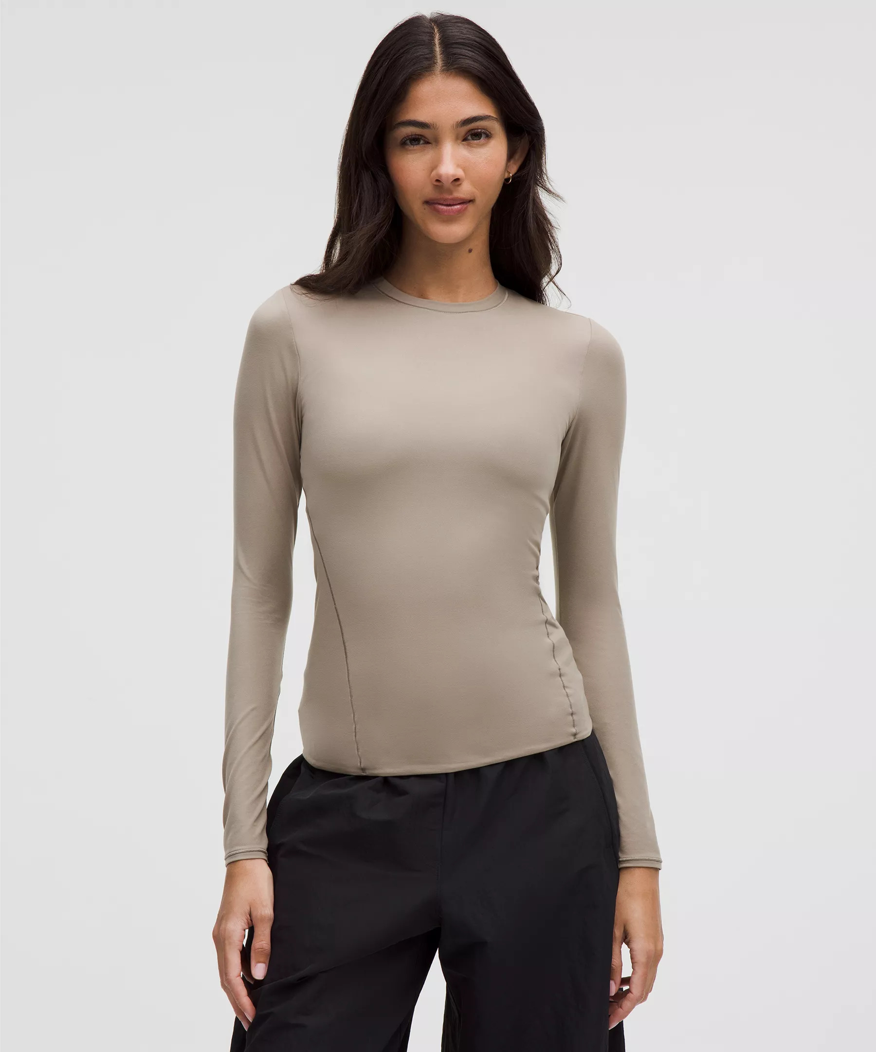 Wundermost Ultra-Soft Nulu Crewneck Long-Sleeve Shirt - 1