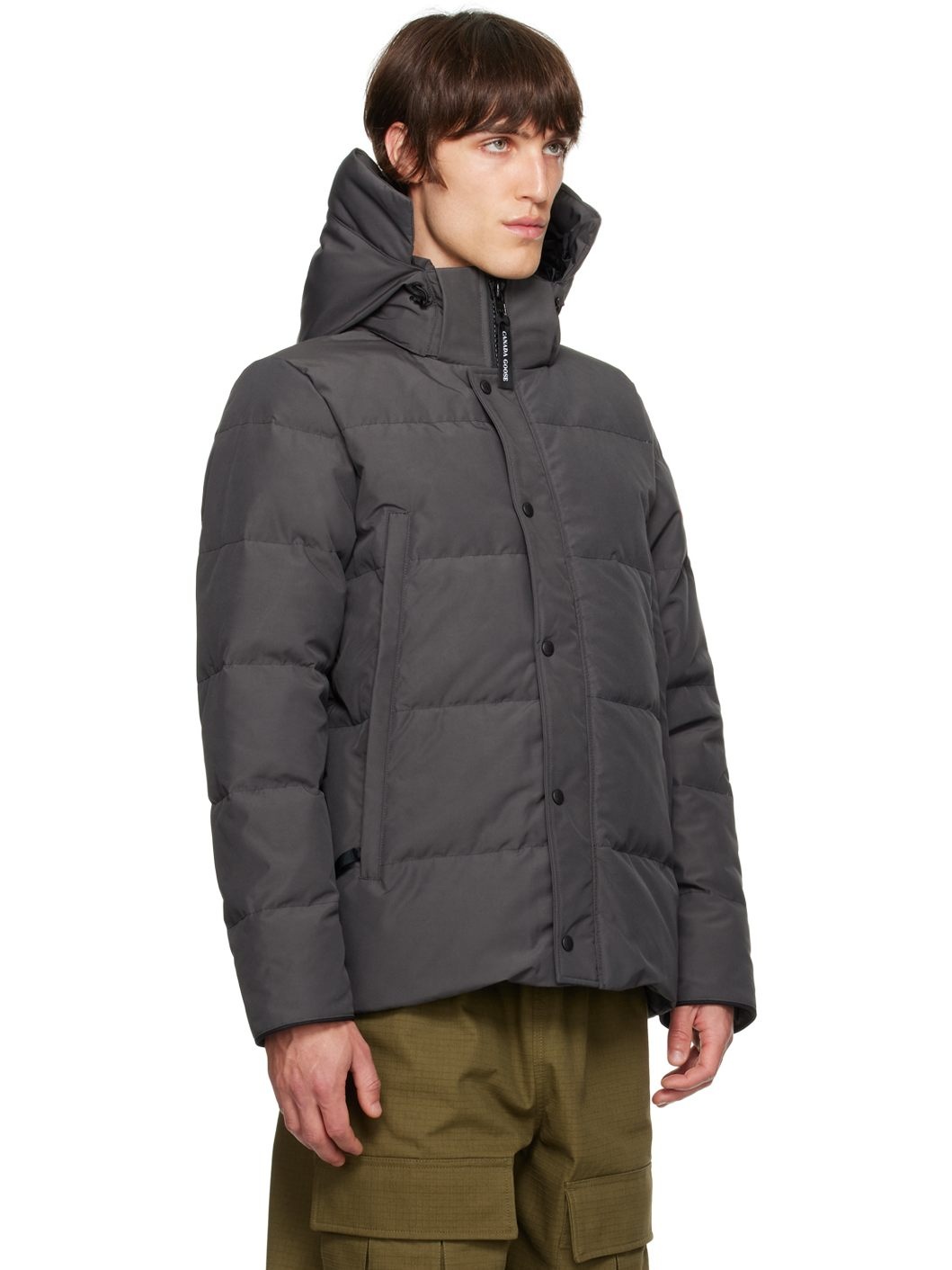 Gray Wyndham Down Jacket - 2