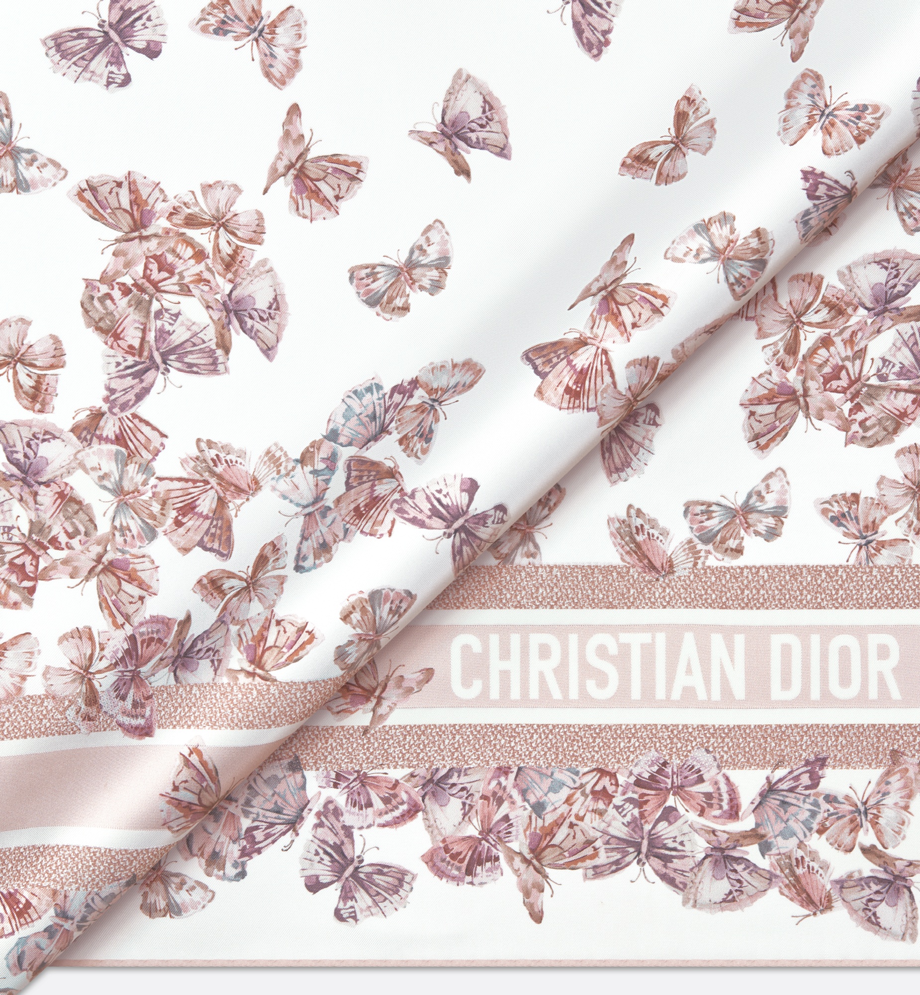 可愛い/国内発送【DIOR】Camo Papillon 90 スクエアスカーフ Dior Dior Camo Papillon 90 Square Scarf | REVERSIBLE