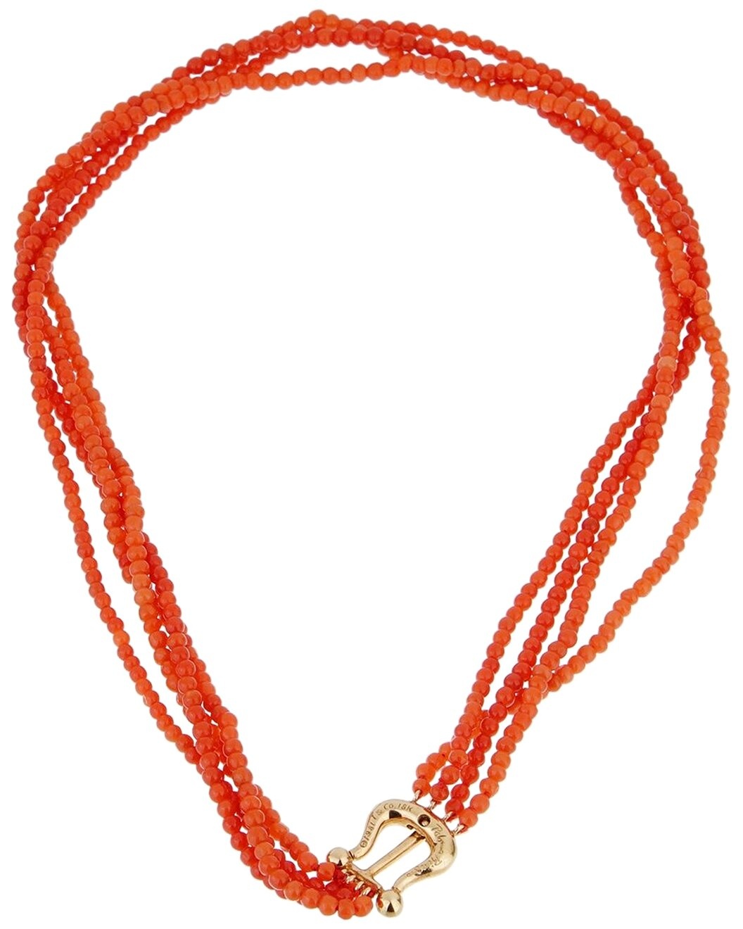 Tiffany & Co. 18K Coral Paloma Picasso Necklace (Authentic Pre-Owned) - 2