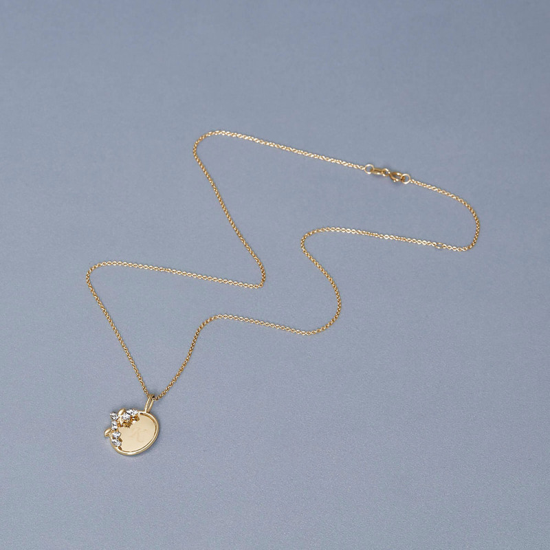 Secret Garden Medallion Necklace 4