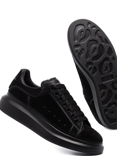 Alexander McQueen Oversized lace-up sneakers outlook