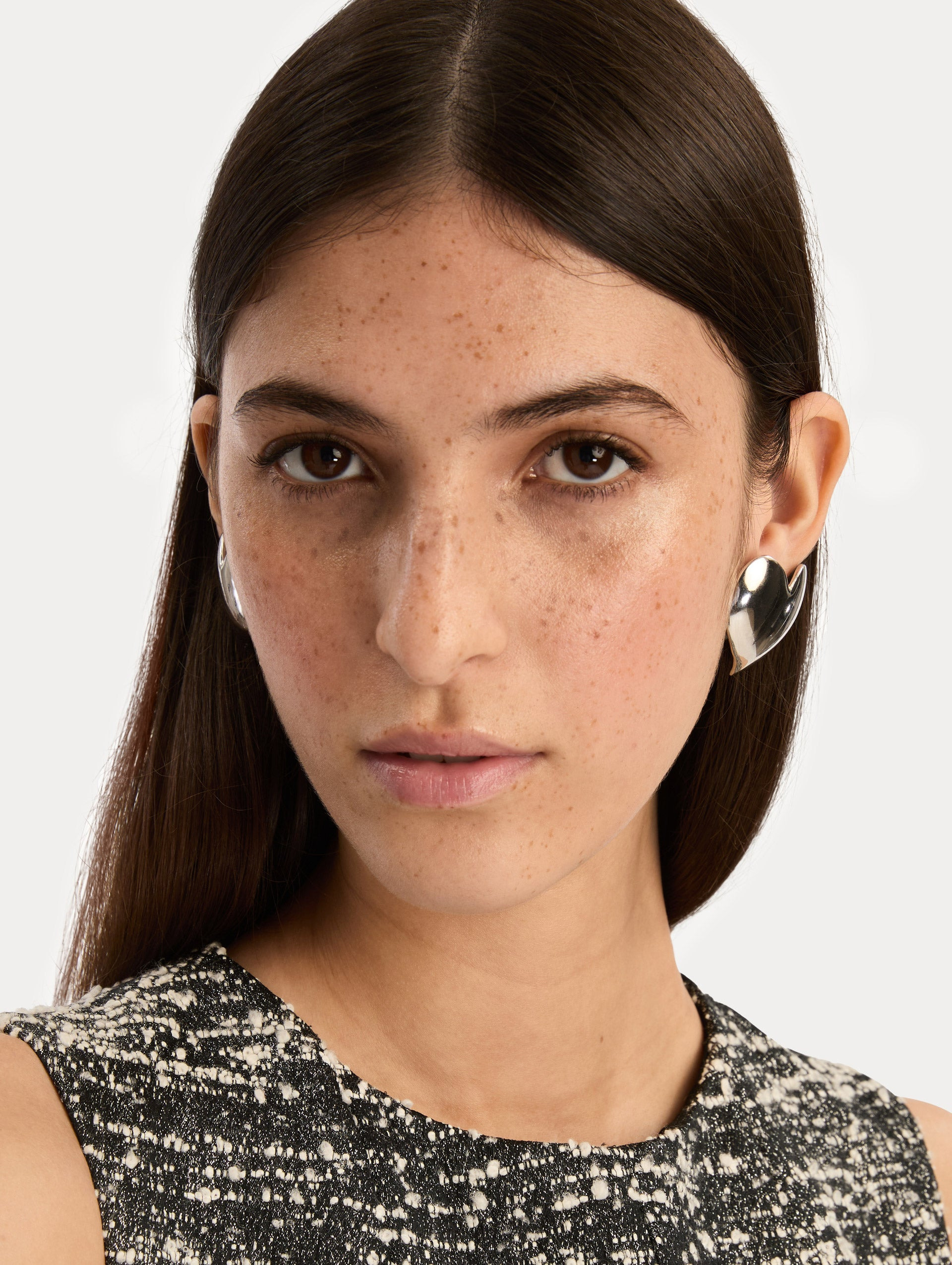 HEART CLIP-ON EARRINGS - 4