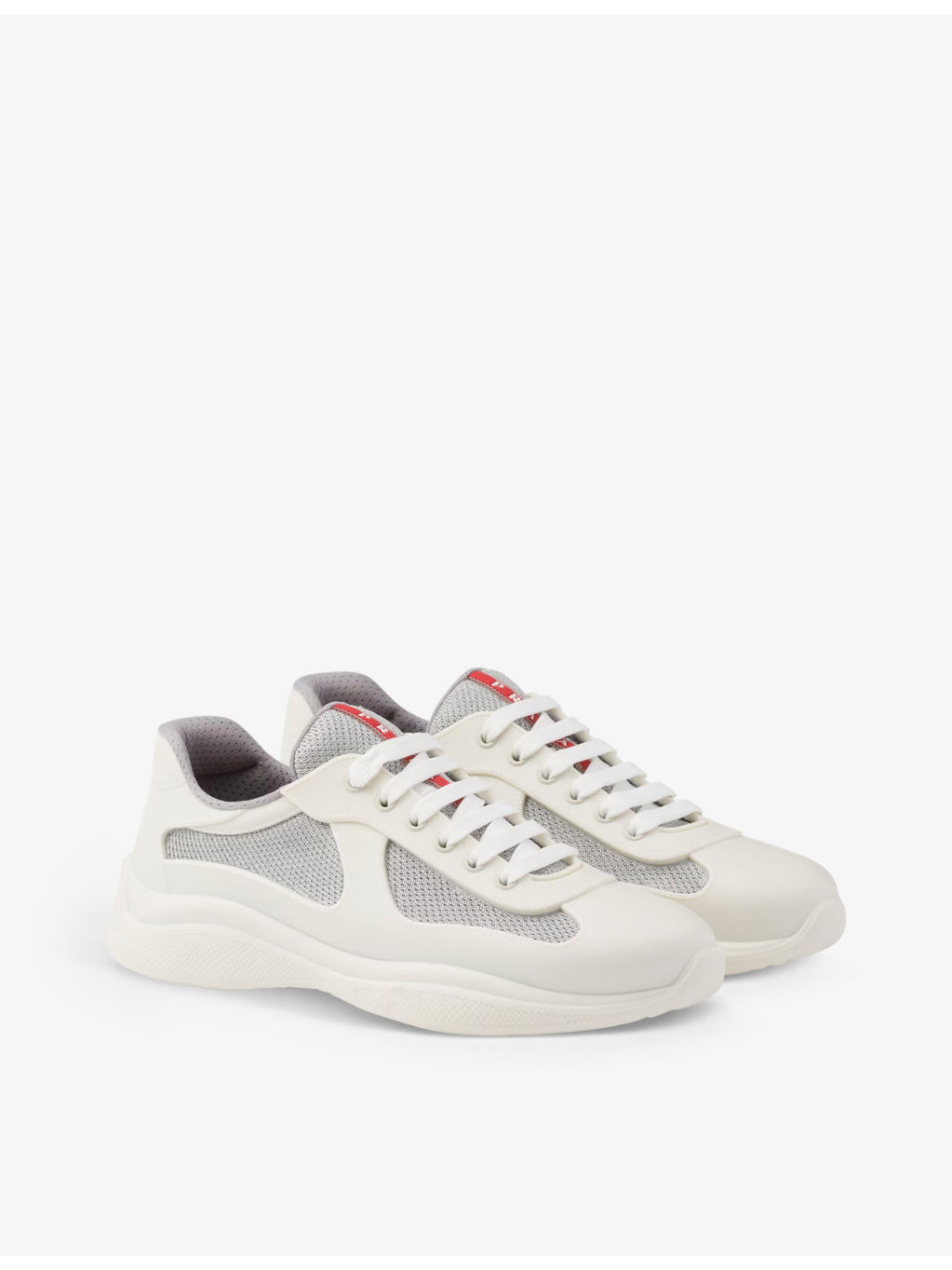 America’s Cup Original leather and mesh trainers - 3