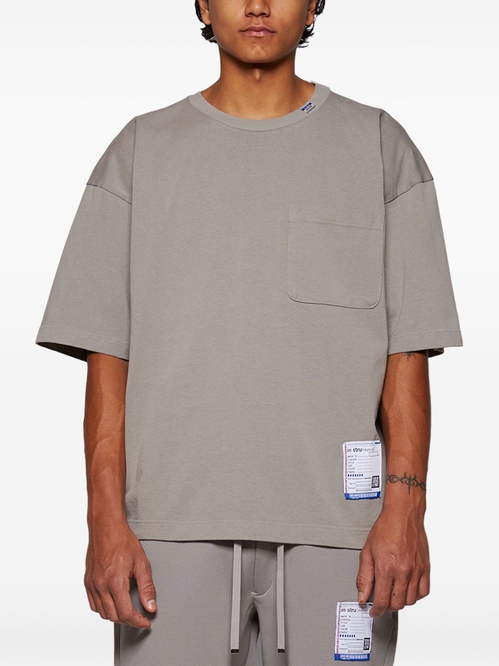 logo-patch T-shirt - 3