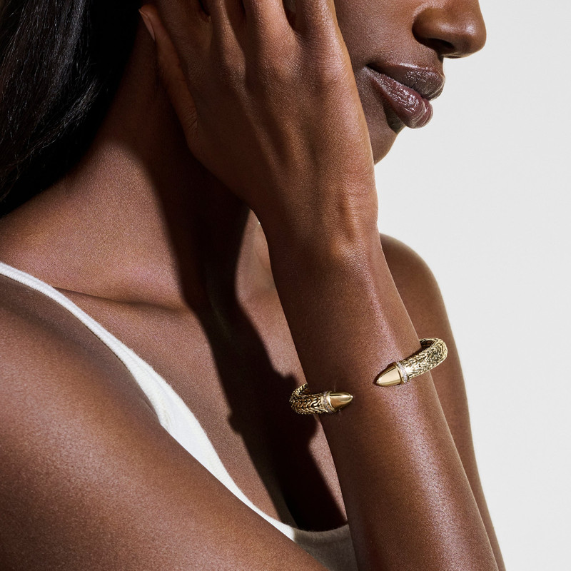 Spear 50 Flex Cuff, Gold, Diamonds 6