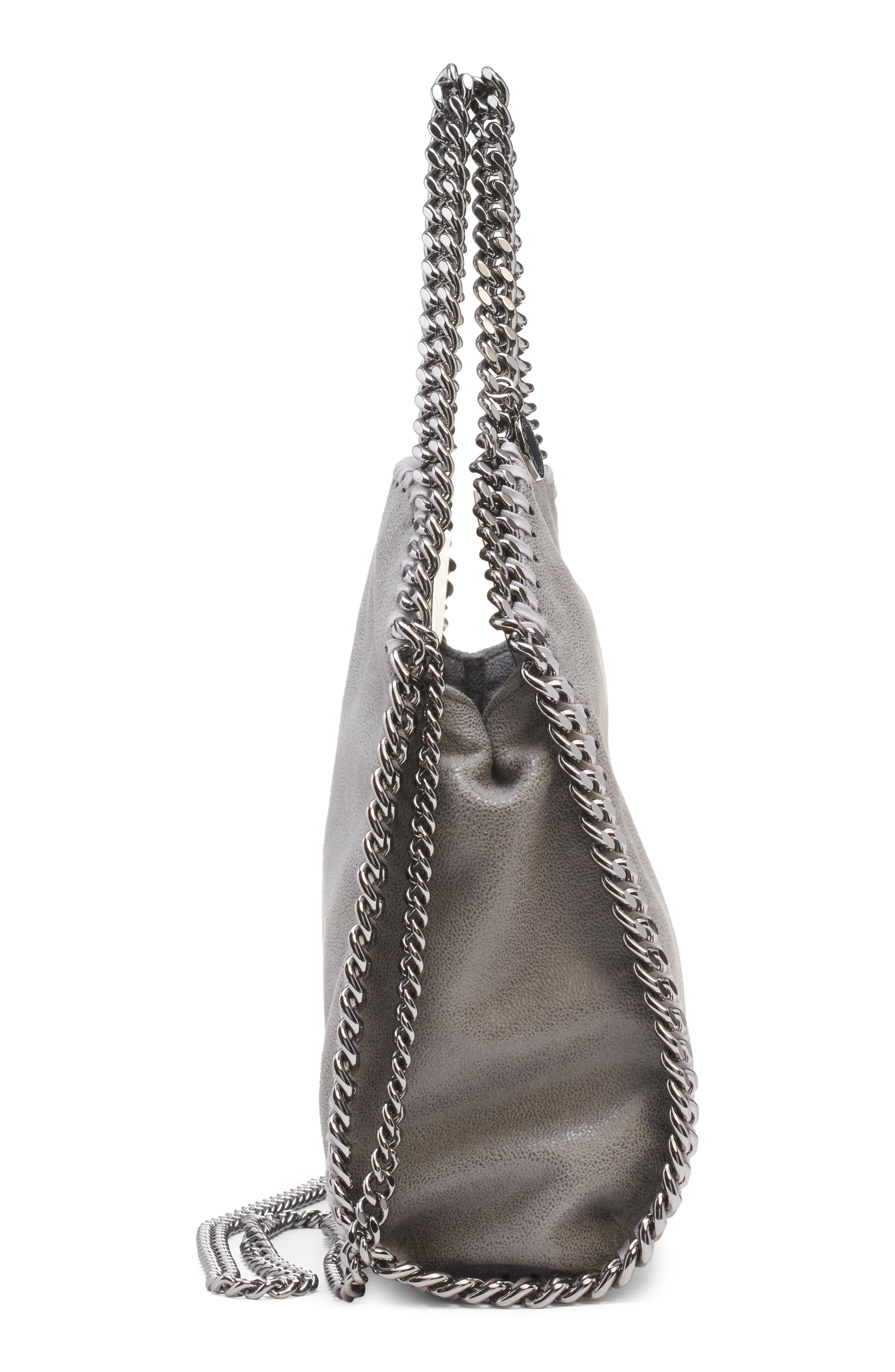 Falabella Shaggy Deer Faux Leather Foldover Tote - 4