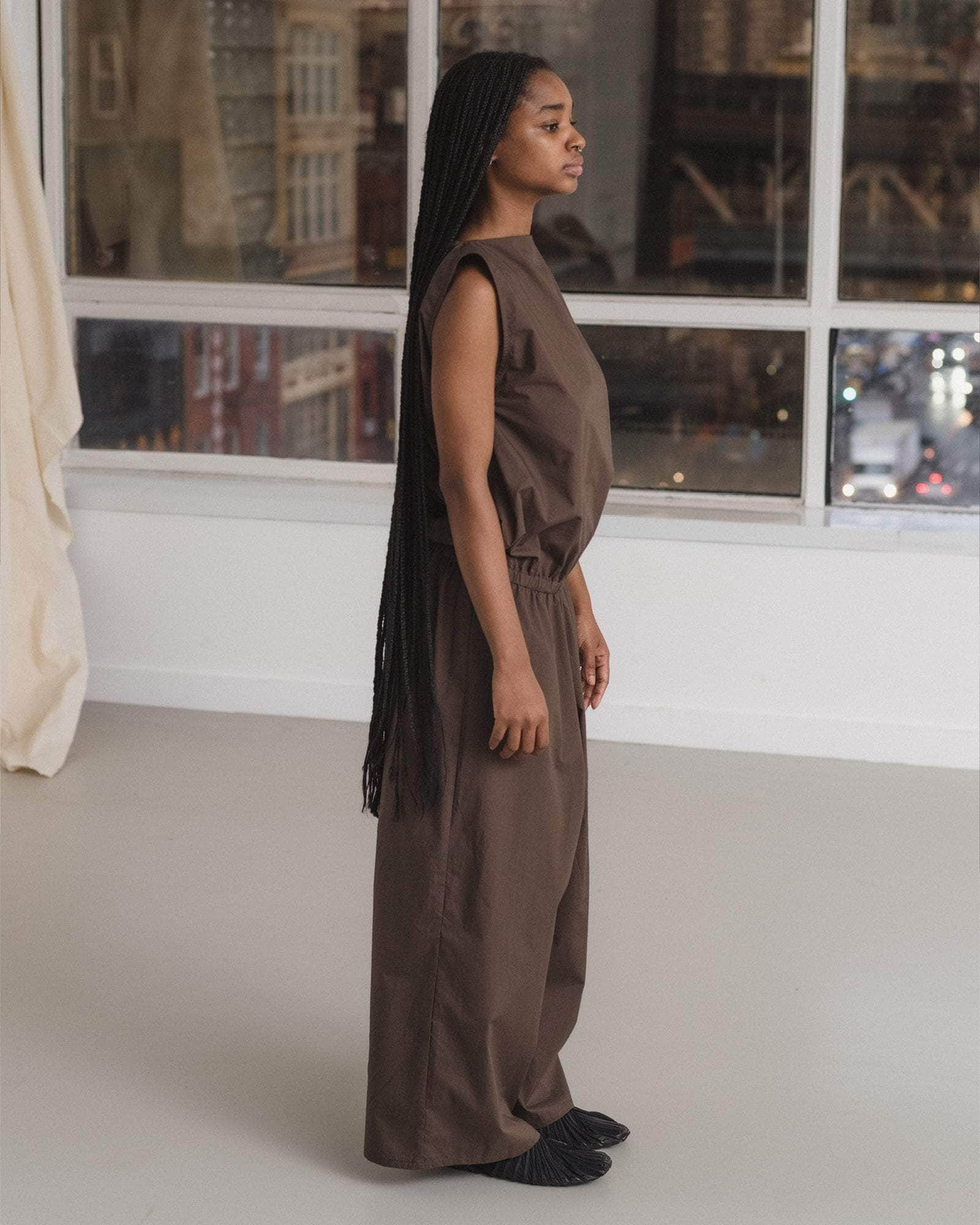 Tin Jumpsuit - Organic Cotton Poplin - 3