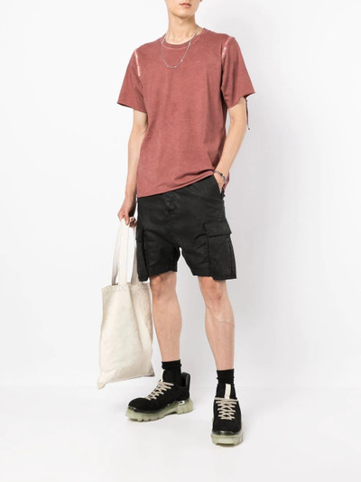 Isaac Sellam panelled distressed T-shirt outlook