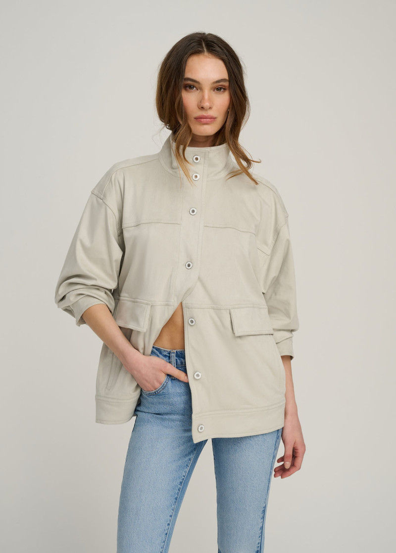 THE VEGAN SUEDE MARGOT JACKET 2
