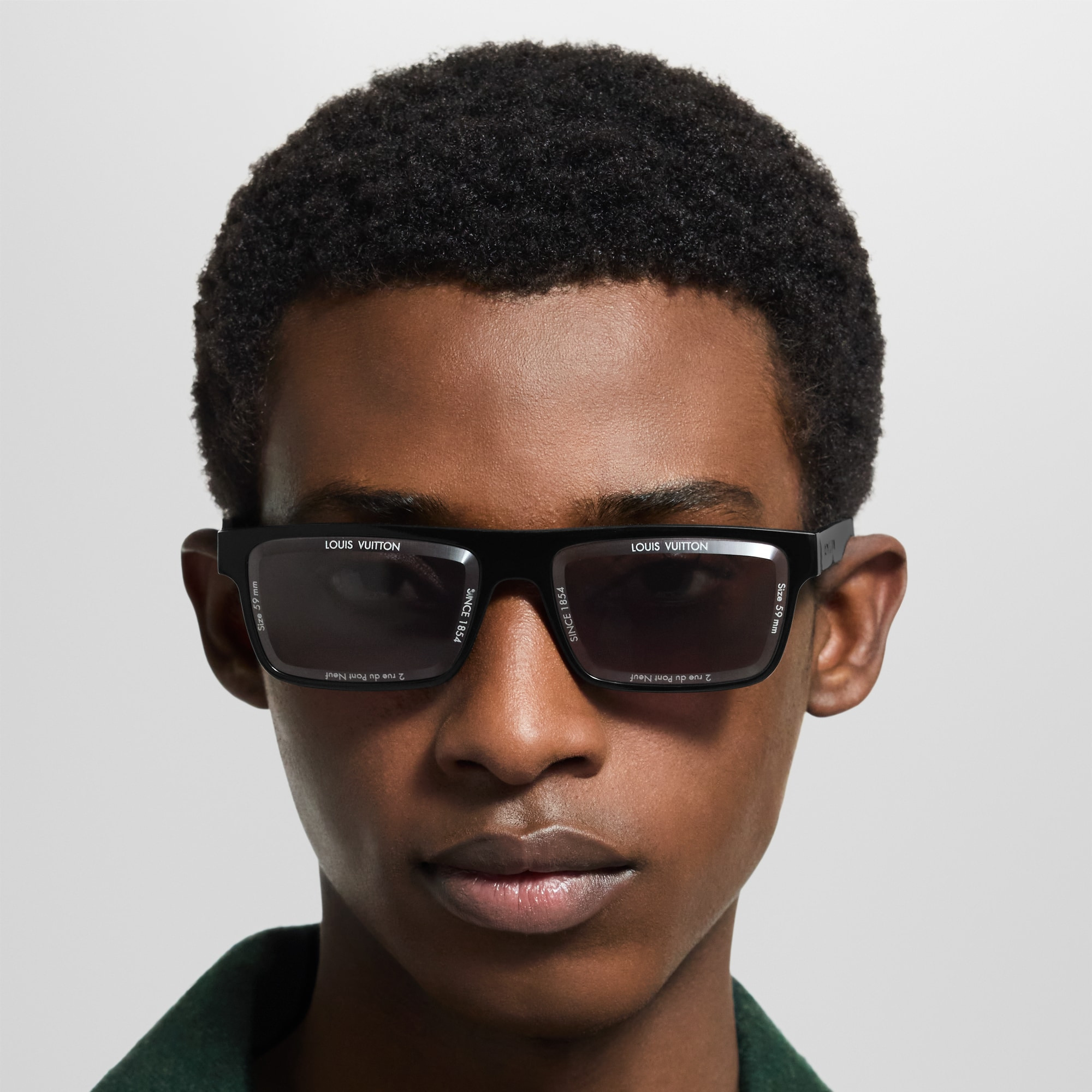 LV Super Vision Daily Low Square Sunglasses - 4
