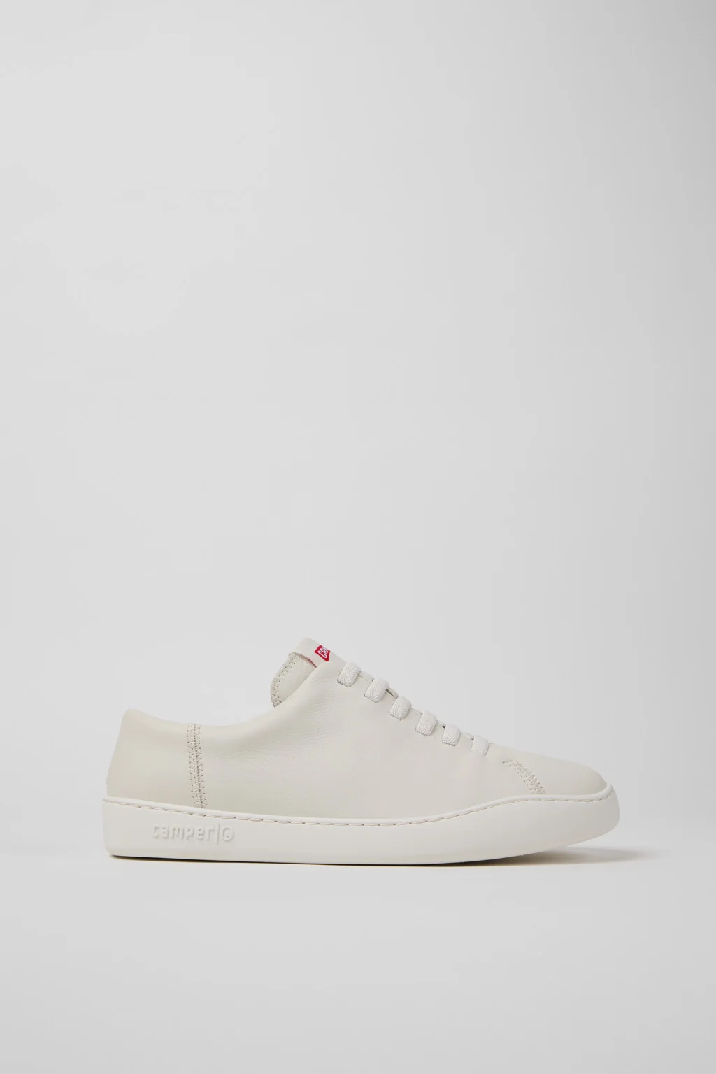White Leather Sneakers for Men. - 1